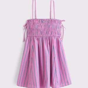 Pink Striped Dress